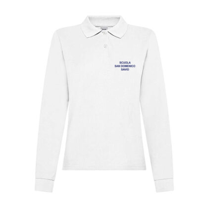 Polo donna manica lunga